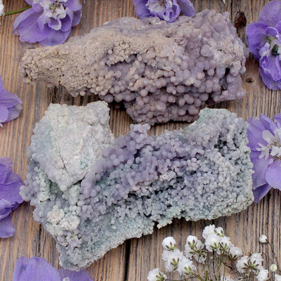 Grape Agate Cluster E