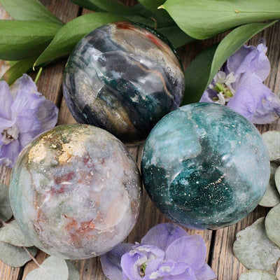 Ocean Jasper Sphere A