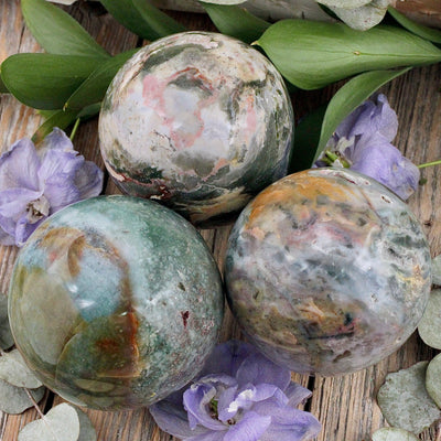 Ocean Jasper Sphere C