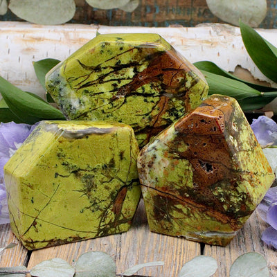 Green Opal Polygon A