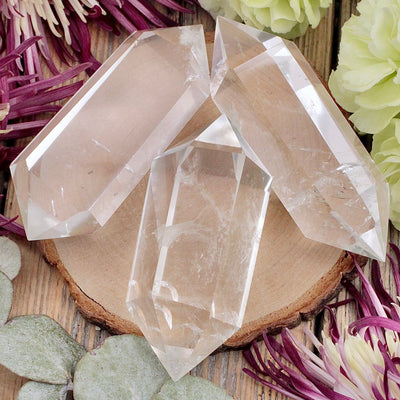 Quartz Double Terminated Wand B