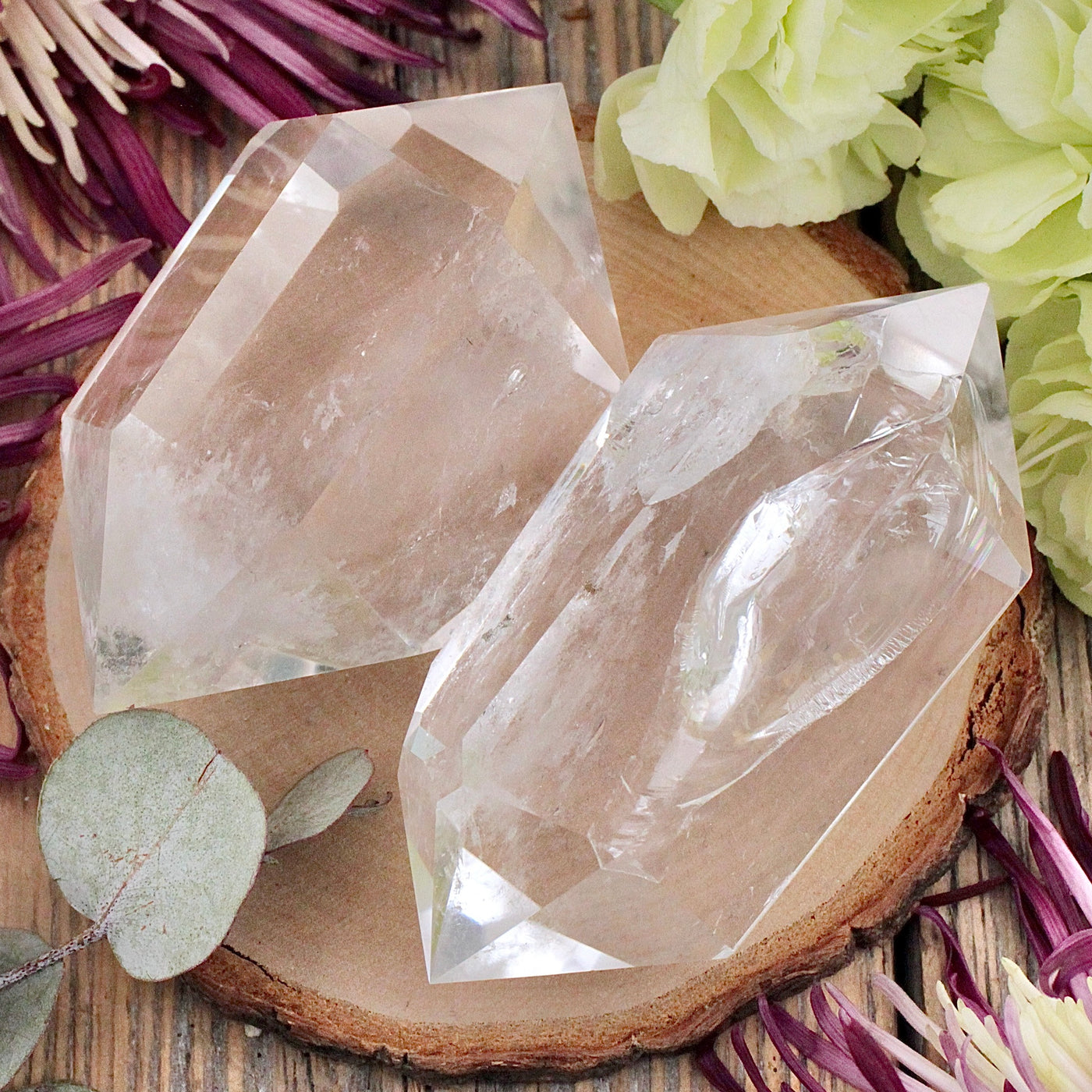 Quartz Double Terminated Wand D