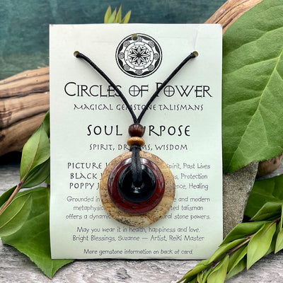 Soul Purpose Circles of Power Necklace card