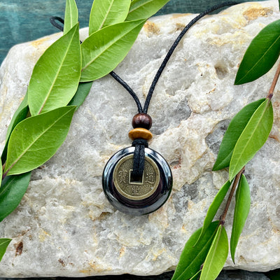 Balance Hematite Necklace 30mm