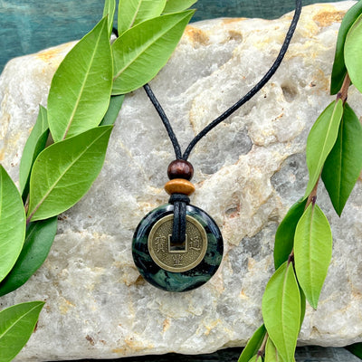 Positive Change Kambaba Jasper Necklace 30mm