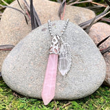 Guardian of Love - Rose Quartz - Large