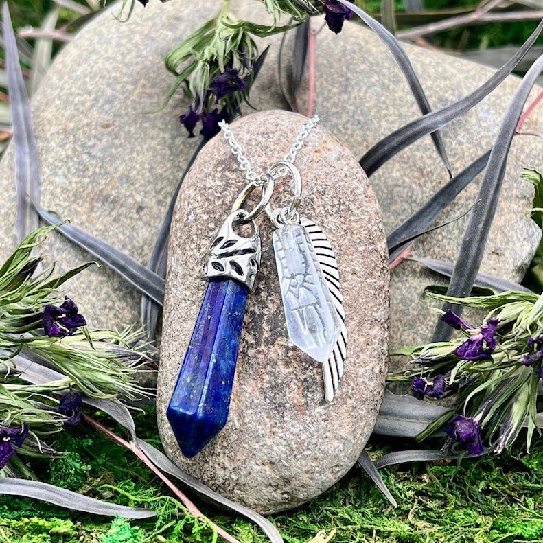 Guardian of Intuition - Lapis Lazuli Necklace - Small