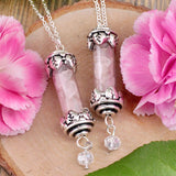 Rose Quartz Fairy Queen Gemstone Talisman