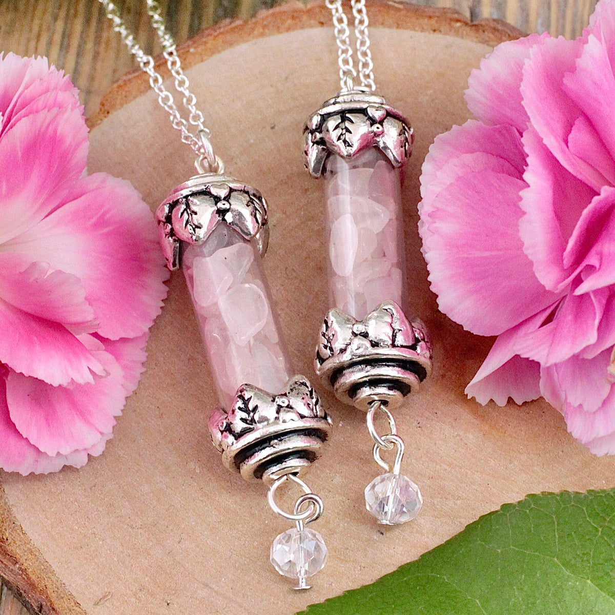 Rose Quartz Fairy Queen Gemstone Talisman