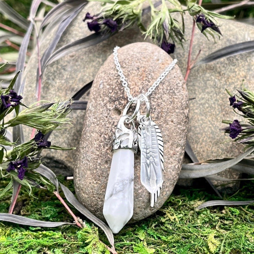 Guardian of Peace - Howlite - Small
