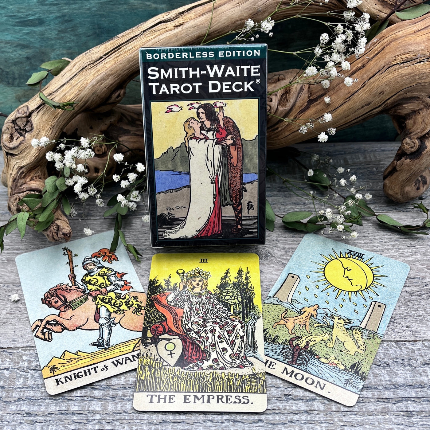 Smith-Waite Tarot Deck Borderless