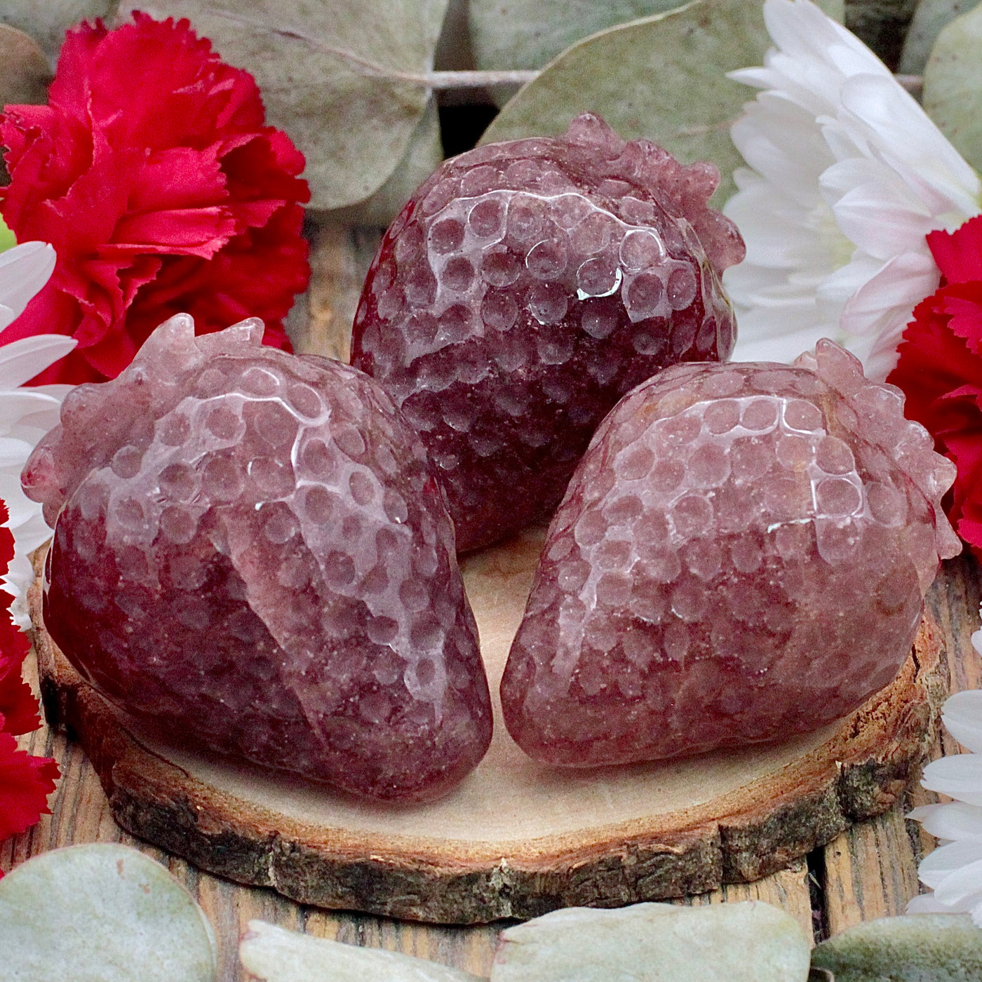 Strawberry Quartz Strawberry