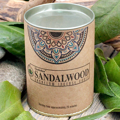 Gokola Backflow Incense Cone - Sandalwood
