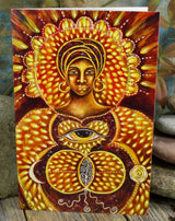 Our Lady of 10,000 Names - Blank Greeting Card