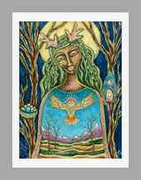 The Forest Speaks Art Print