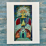 Rock Mama Art Print
