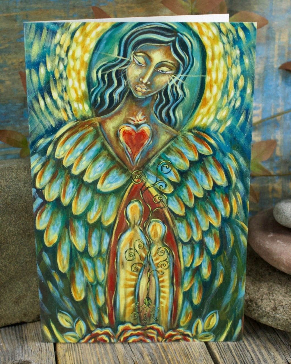 Blessed Blank Greeting Card