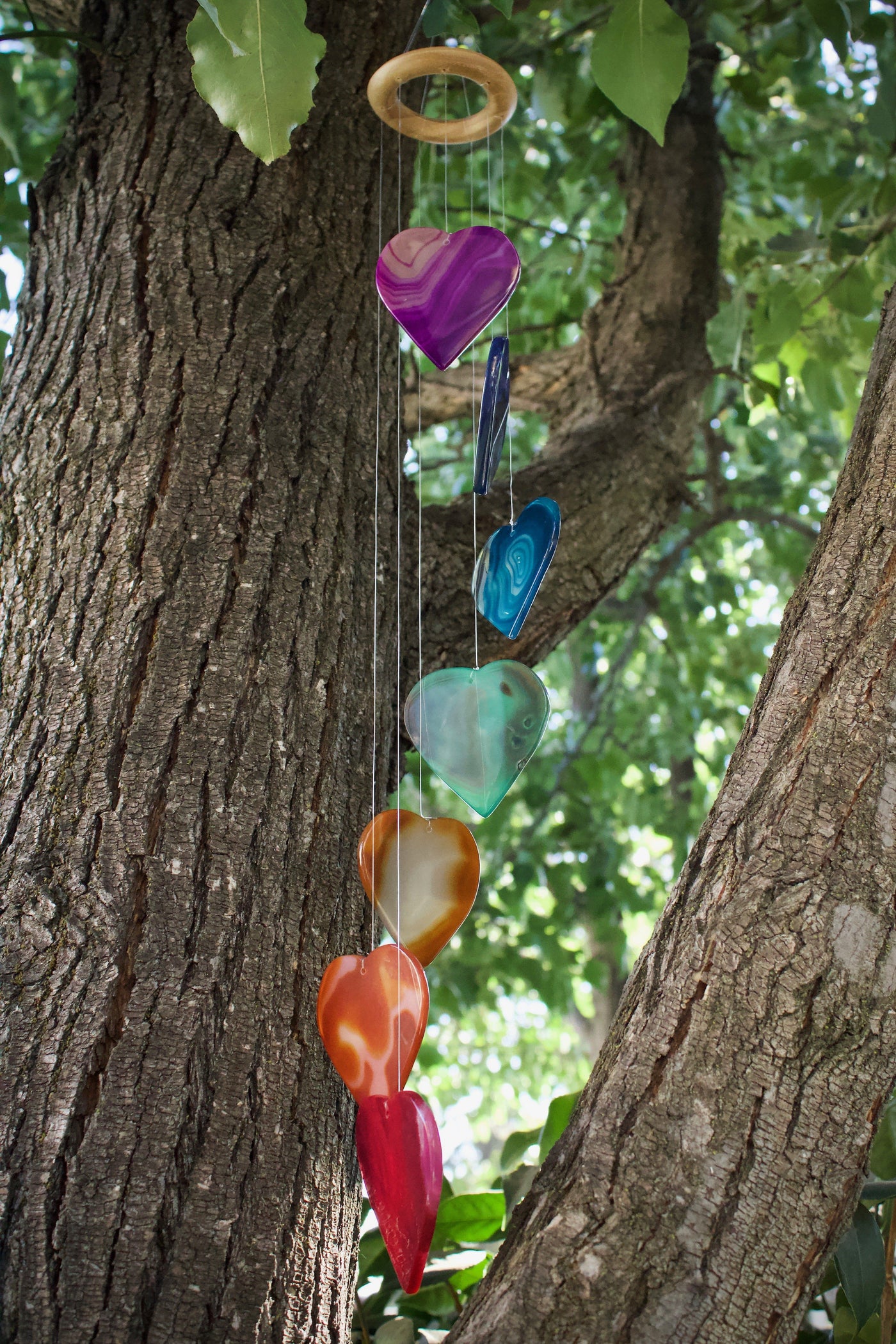 Heart Windchimes