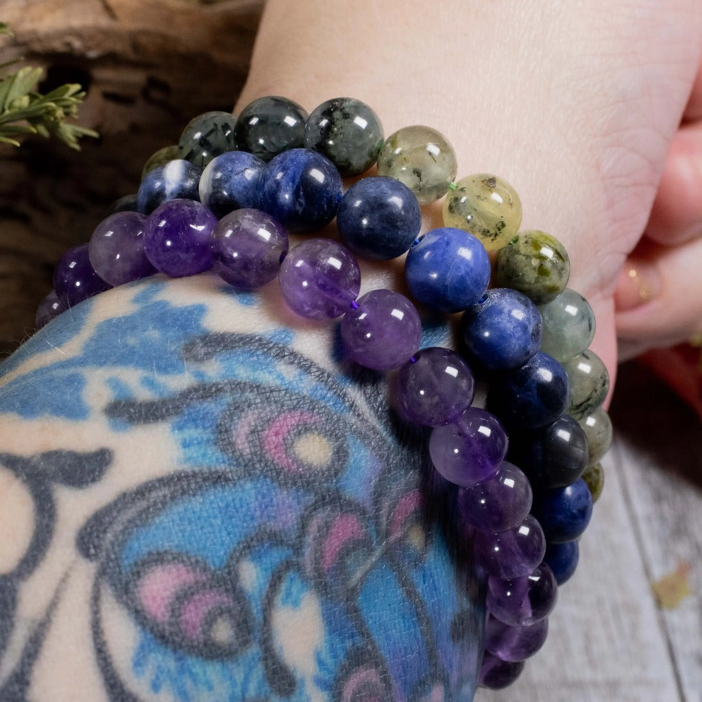 Third Eye Psychic Enhancement Intention Bracelet Set RockMama