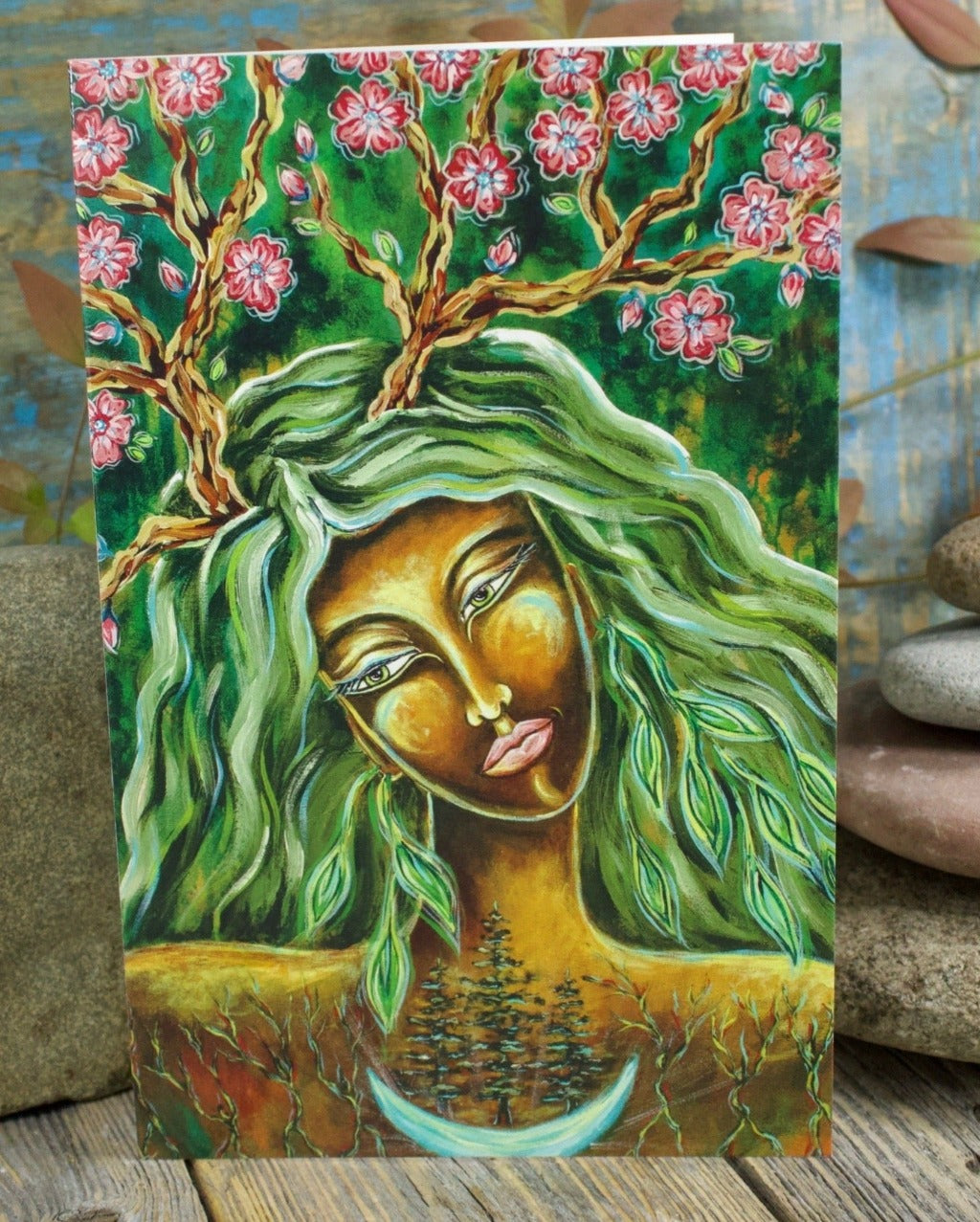 Forest Queen - Blank Greeting Card