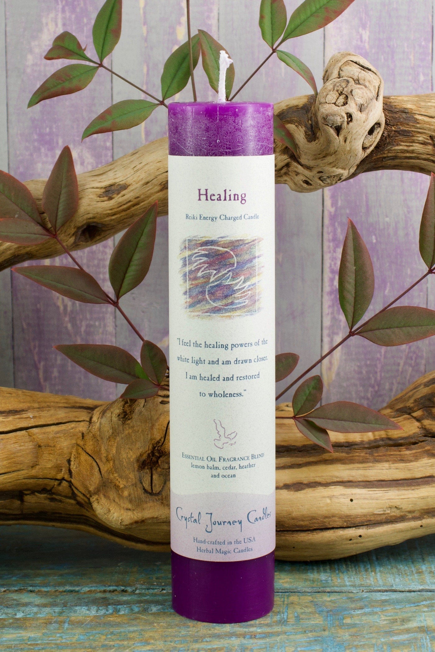 Healing Herbal Magic Candle
