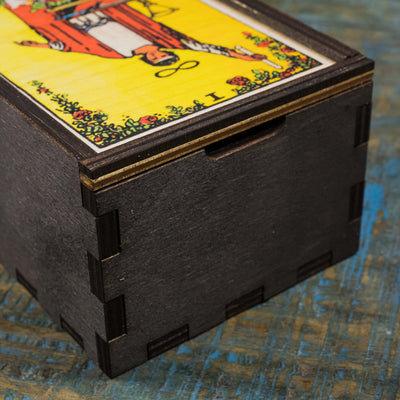 Tarot Card Wooden Box