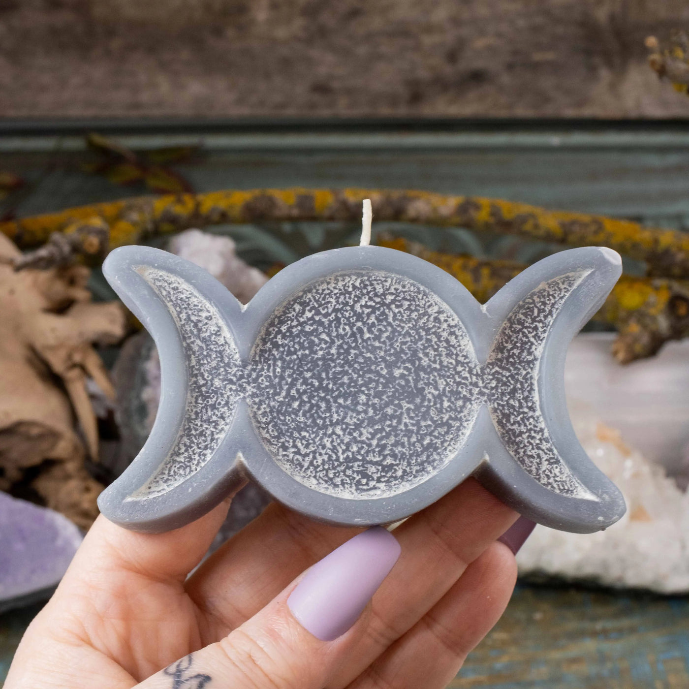 Triple Goddess Candle