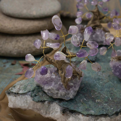 Crystal Tree Amethyst Base
