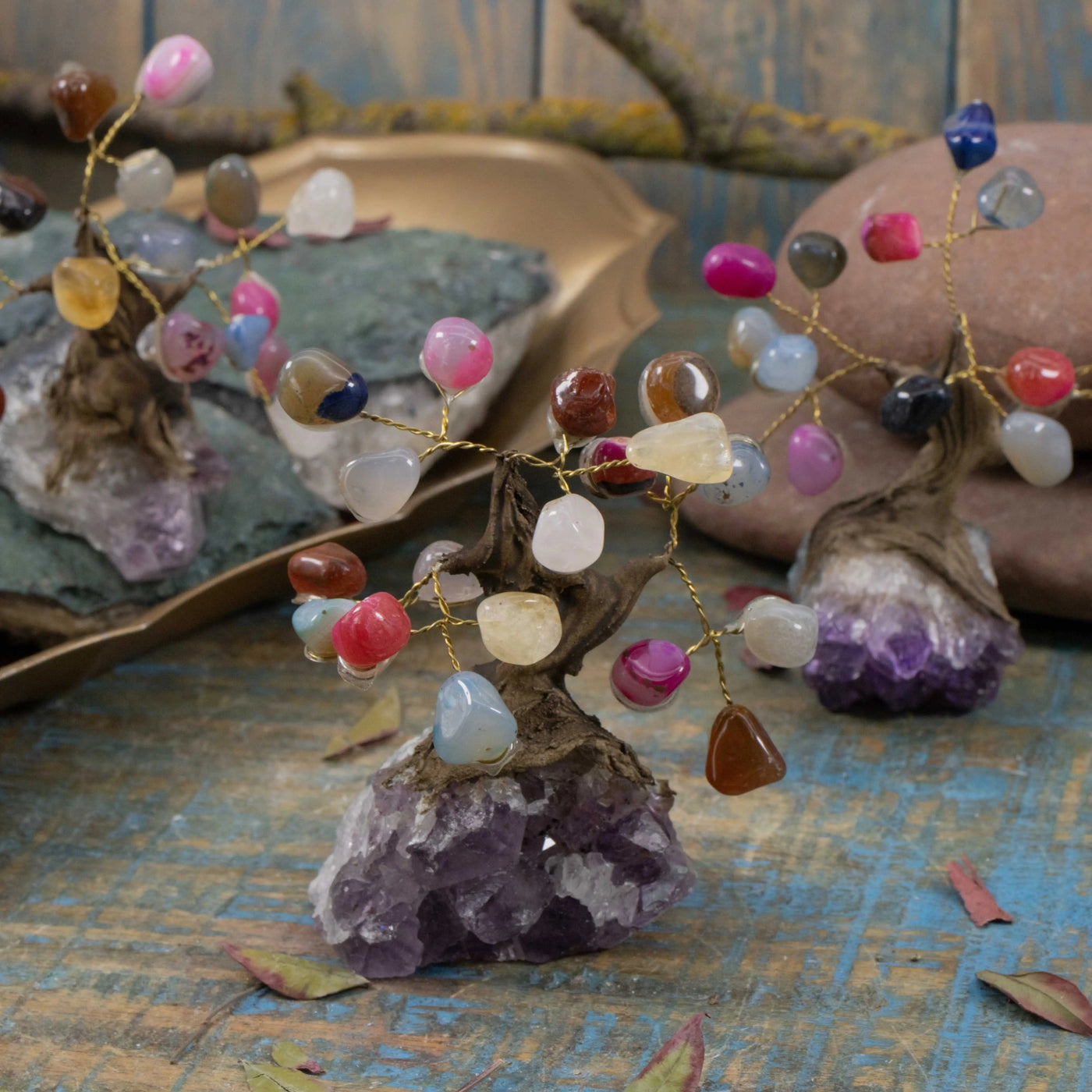 Multi-Stone Crystal Tree