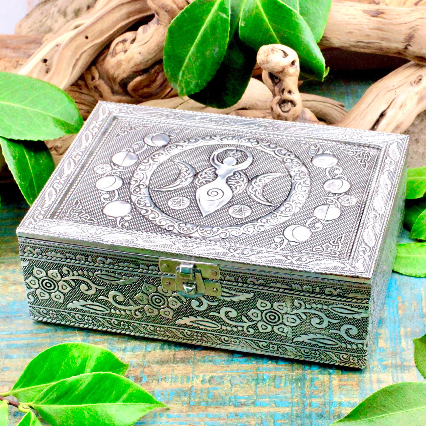 Goddess Jewelry/Tarot Box