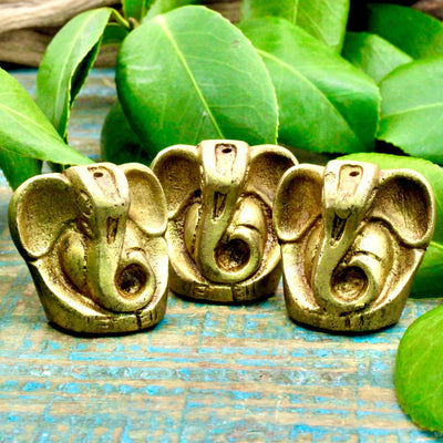 Brass Ganesha Incense Holder