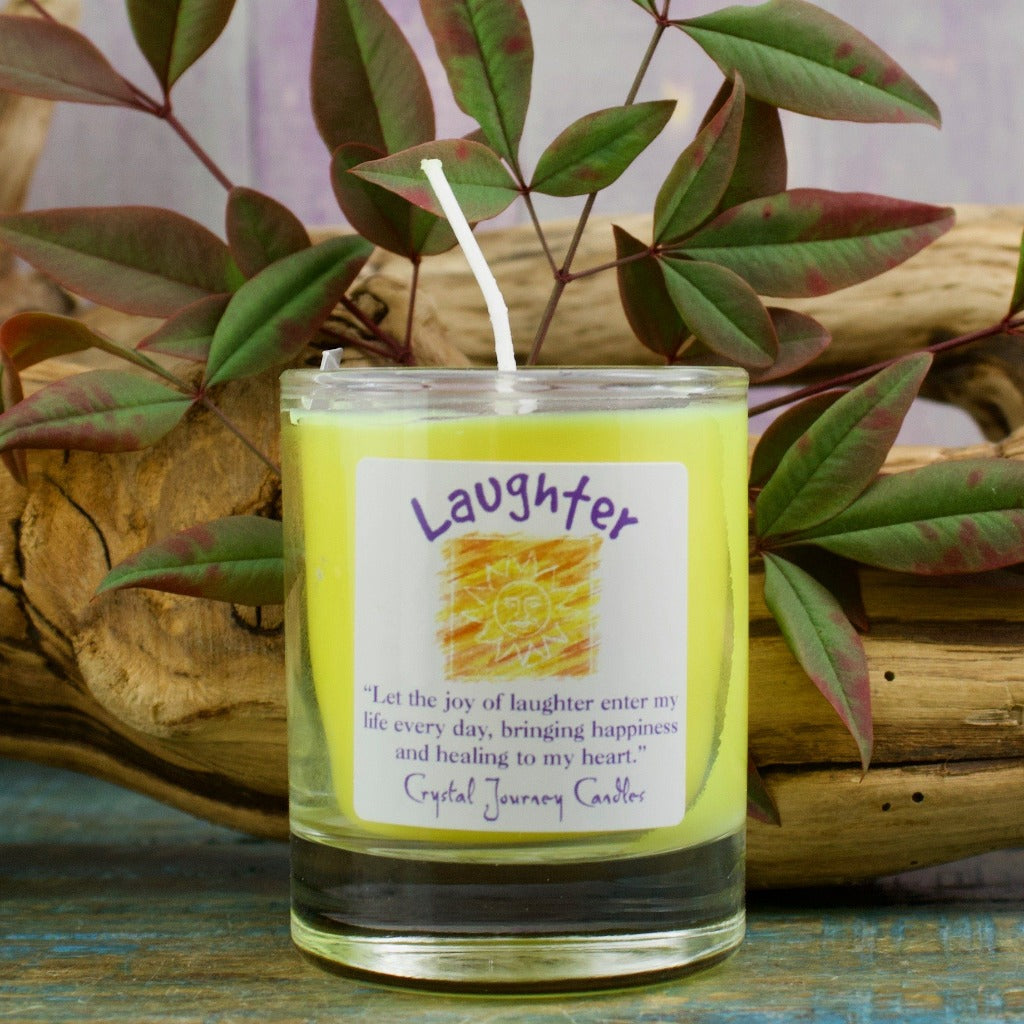 Laughter Herbal Magic Votive Candle