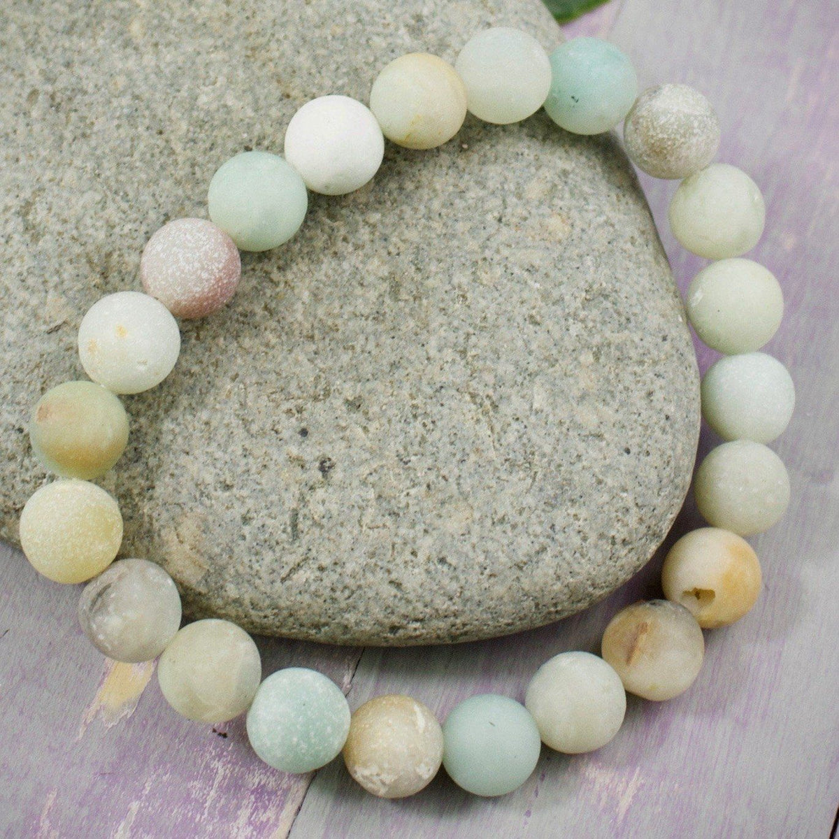 Amazonite Bracelet - 8mm Matte Finish