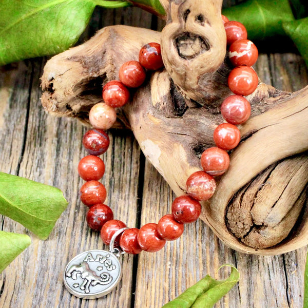 JB1504-Zodiac-Bracelet-Red- JB1504-Zodiac-Bracelet-Red-