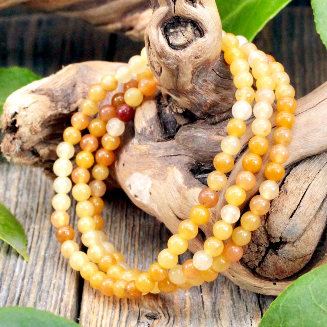 High Quality store Natural Gemstone Yellow Jade Bracelet Big Size