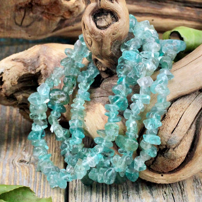 Translucent Apatite Chip Bracelet