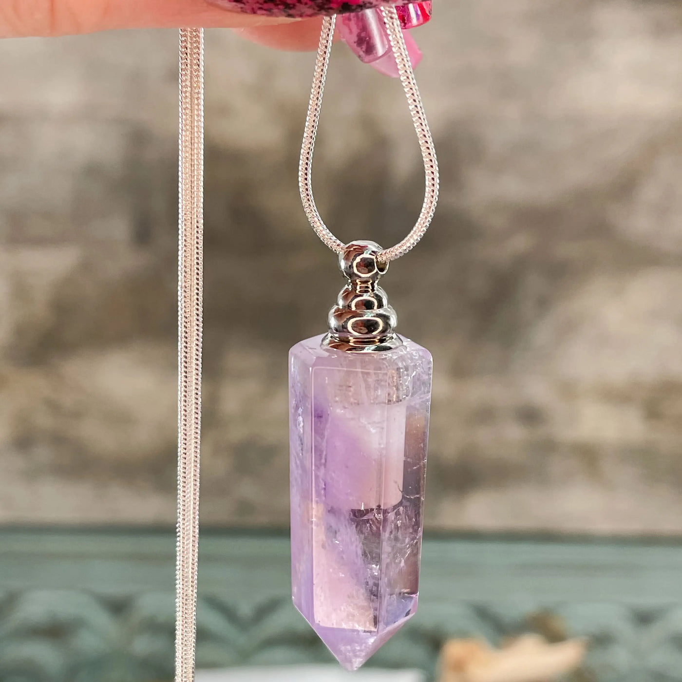 Crystal Vial Pendant Collection