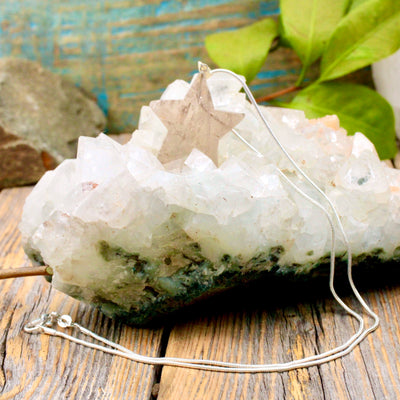 Smoky Quartz Star Pendant