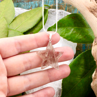 Smoky Quartz Star Pendant