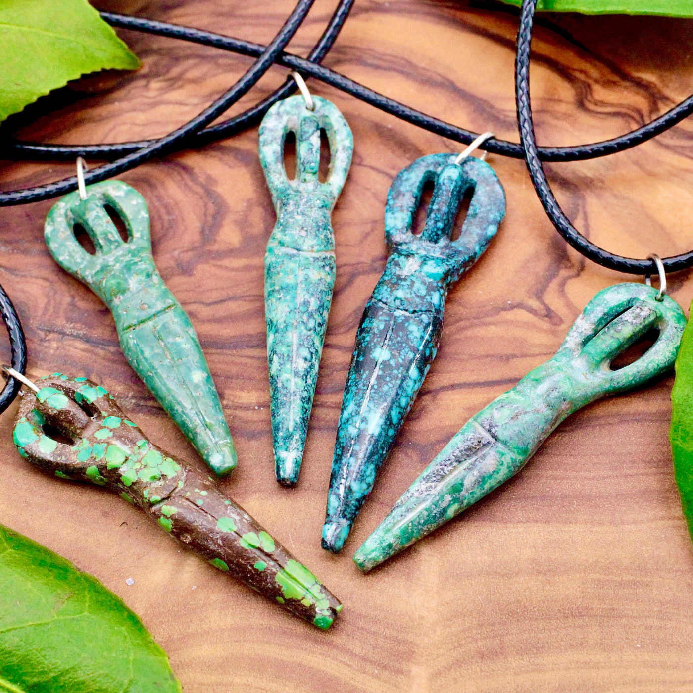 Turquoise Goddess Pendant