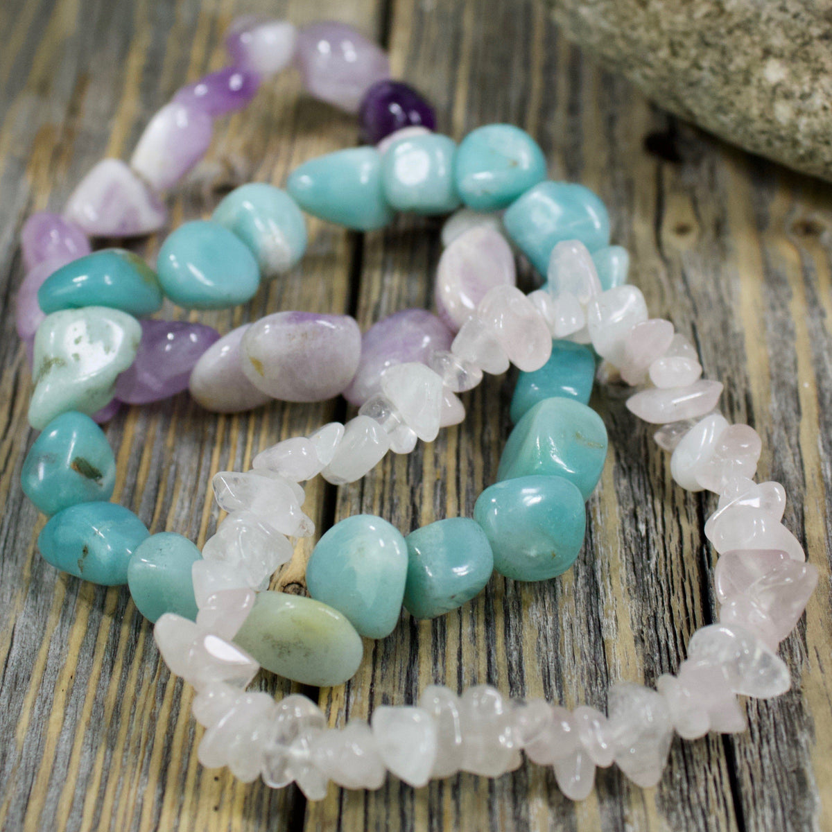 Peace and Serenity Intentions Bracelet Set