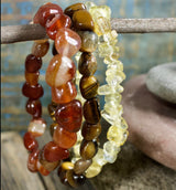Positive Energy and Creativity Intentions Bracelet Set