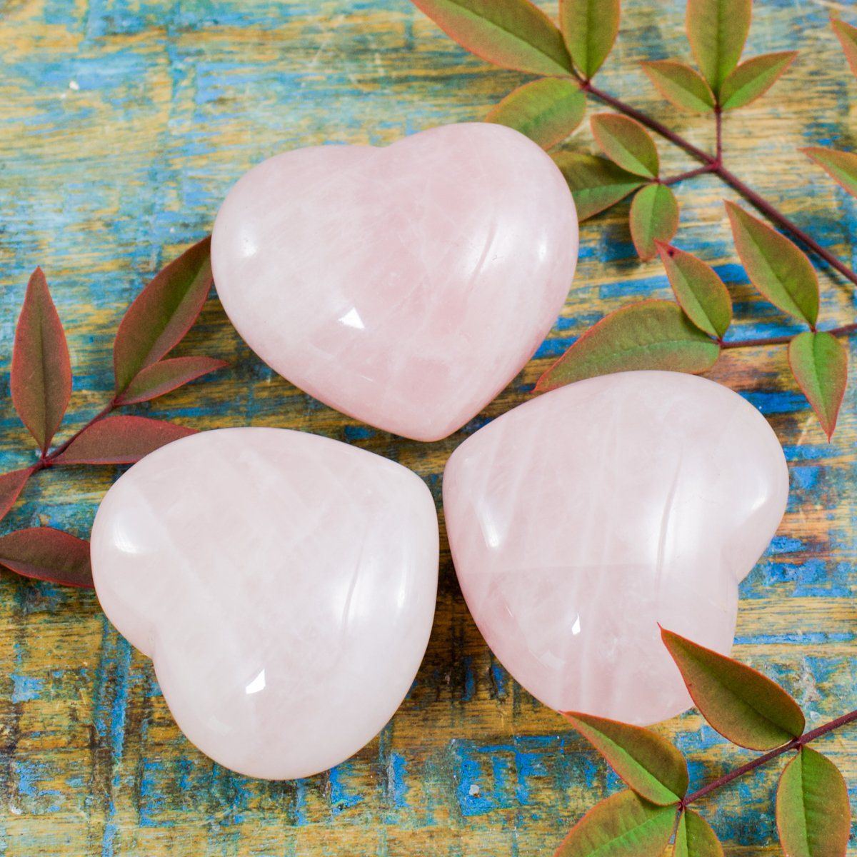 Rose Quartz Heart - Dainty