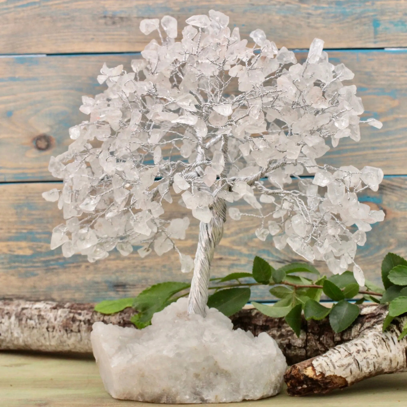 Copy of Garnet Crystal Tree with Zeolite Base