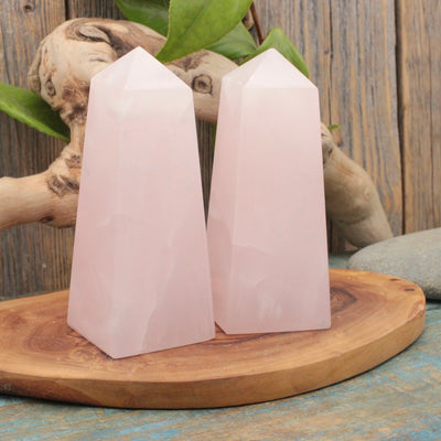 Pink Calcite Tower - Medium