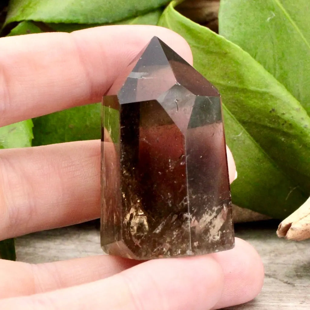 Chunky Smoky Quartz Tower