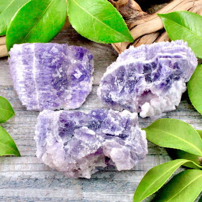 Rough Purple Fluorite Chunk