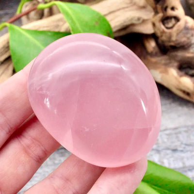 Medium Rose Quartz Palm Stone