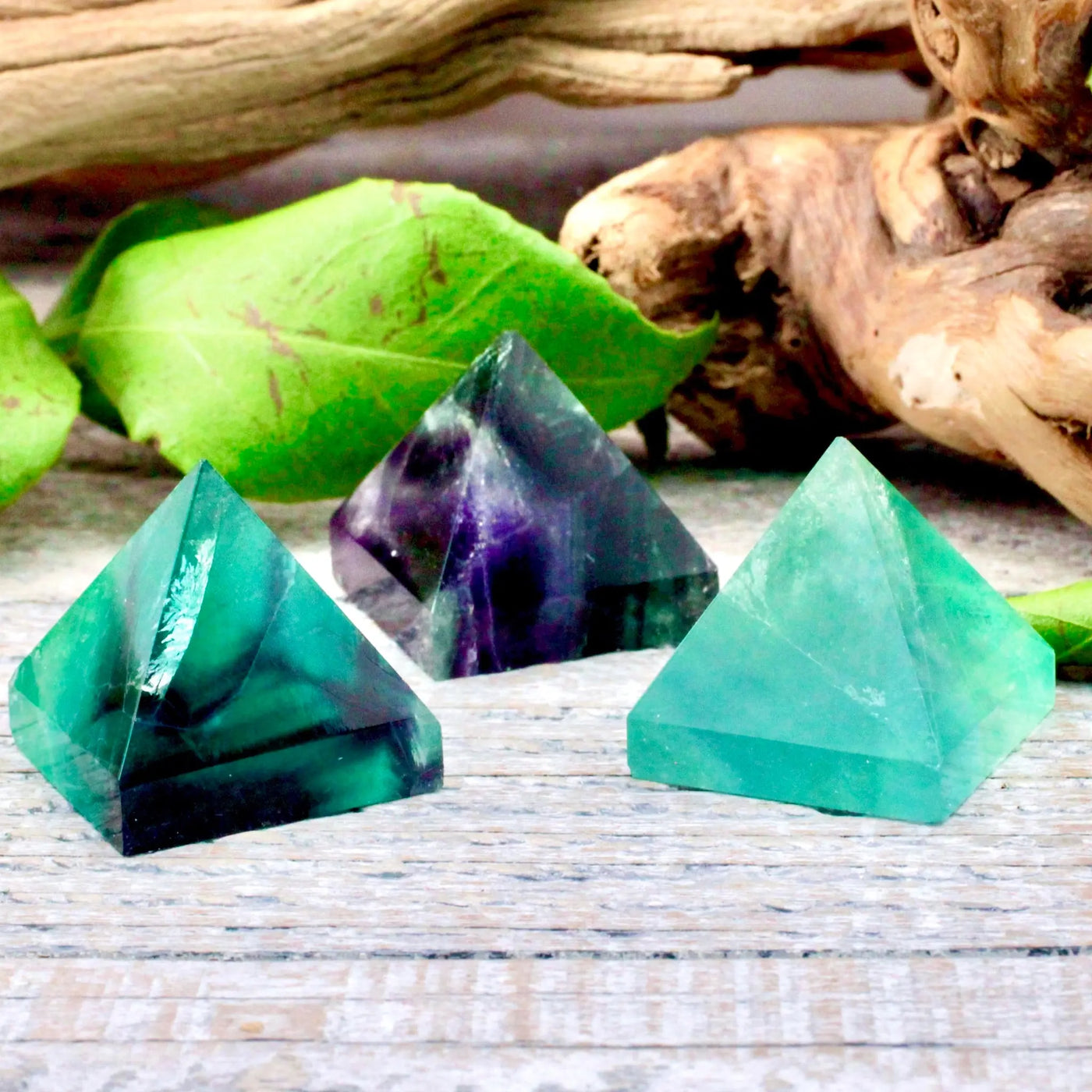 Fluorite Pyramid