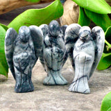 Picasso Jasper Angel Carving - 2"